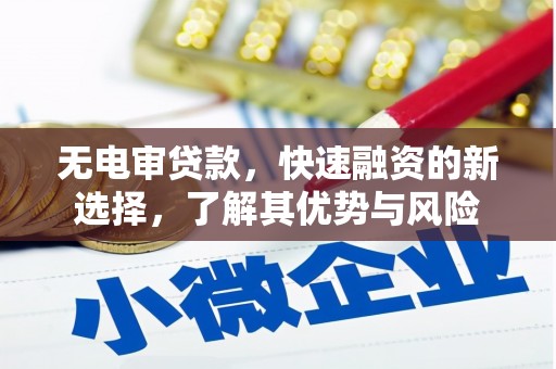 东丽无电审贷款，快速融资的新选择，了解其优势与风险