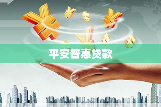 东丽平安普惠贷款