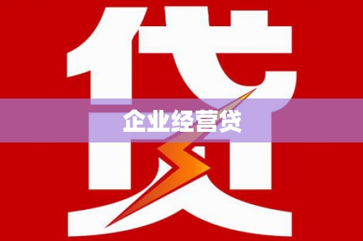 东丽企业经营贷