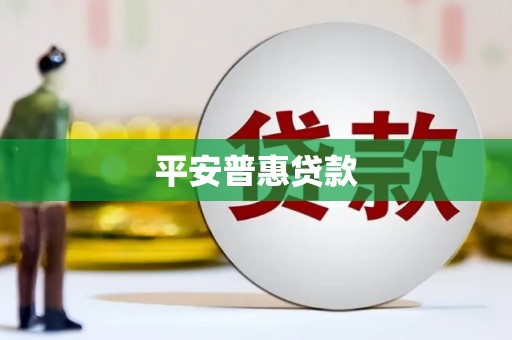 东丽平安普惠贷款