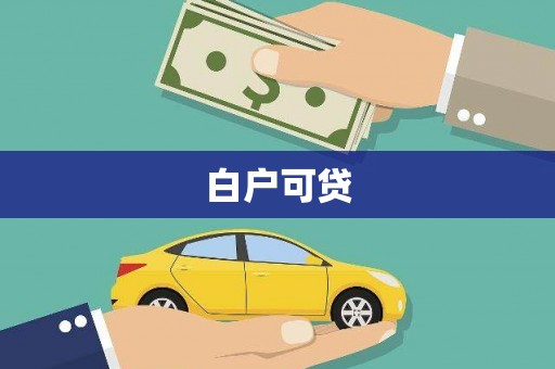 东丽白户可贷