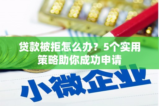 东丽贷款被拒怎么办？5个实用策略助你成功申请