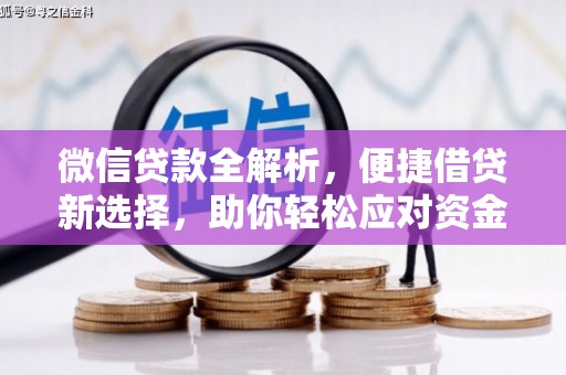 东丽微信贷款全解析，便捷借贷新选择，助你轻松应对资金需求